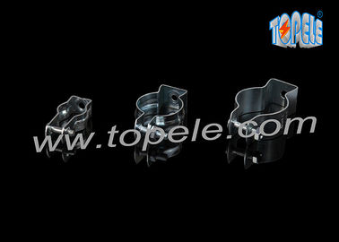 बोल्ट और नट के साथ इलेक्ट्रो-गल्वानाइज्ड स्टील पाइप हैंगर / &quot;1/2-4&quot; पाइप हैंगर अनुपलब्ध