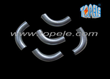 ईएमटी वेल्डेड स्टील ट्यूब कोहनी ईएमटी कंडक्ट कोहनी जस्ता लेपित 1 / 2 ′′ इंच