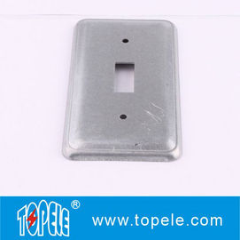 TOPELE 20C5 जस्ती स्टील आयताकार फ्लैट रिक्त उपकरण स्विच स्विच के लिए कवर
