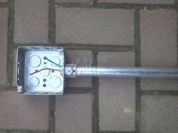TOPELE 4 ′′ जस्ती इस्पात वर्ग विद्युत conduit धातु बॉक्स, 52151-1/2 &quot;&amp; 3/4&quot;