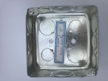 TOPELE 4 ′′ जस्ती इस्पात वर्ग विद्युत conduit धातु बॉक्स, 52151-1/2 &quot;&amp; 3/4&quot;