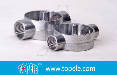 TOPELE 25MM गर्म डुबकी जस्ती एल्यूमीनियम जंक्शन बॉक्स/बीएस4568 मानकों के साथ धातु कंडक्ट बॉक्स/