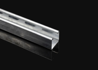 गर्म डुबकी Glavanized स्टील स्लॉट स्ट्रट चैनल ULTo समर्थन conduits 41X 41MM के साथ