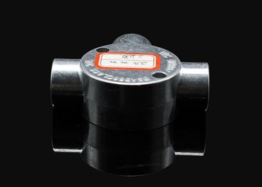 TOPELE 25MM गर्म डुबोया जस्ती एल्यूमीनियम नरम लोहे धातु के नलिका जंक्शन बॉक्स