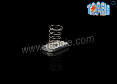 M6 M8 M10 M12 Unistrut चैनल जस्ती जस्ता लेपित स्टील स्प्रिंग नट