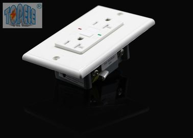 15A 125V AC GFCI रिसेप्टेकल्स डुप्लेक्स टैंपर रेसिस्टेंट एंड ऑफ लाइफ मॉनिटरिंग फंक्शन