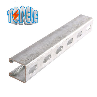 एचडीजी 41 x 41 मिमी स्लॉट स्टेनलेस स्टील Unistrut चैनल