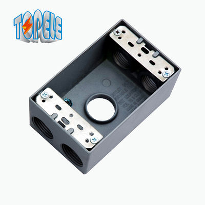 1 गैंग 3 छेद 3/4 इंच IP67 मौसम प्रतिरोधी विद्युत बॉक्स