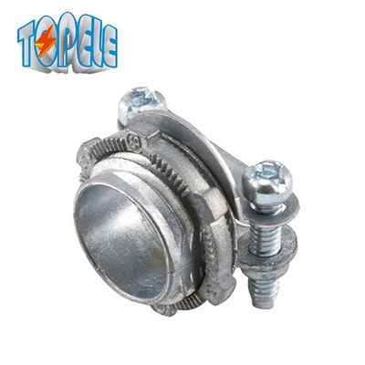 जस्ता डाई कास्ट OEM 3/4" क्लैंप प्रकार कनेक्टर केबल तार के लिए रोमएक्स केबल कनेक्टर